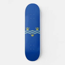 Vlag van Cambridgeshire Persoonlijk Skateboard