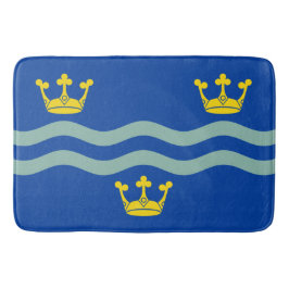 Vlag van Cambridgeshire (VK) Bath Mat