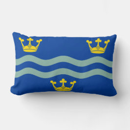 Vlag van Cambridgeshire (VK) Lumbar Pillow Kussen