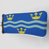 Vlag van Cambridgeshireaper Golfheadcover (Voorkant)