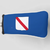 Vlag van Campanië (Italië) Golfheadcover (Voorkant)