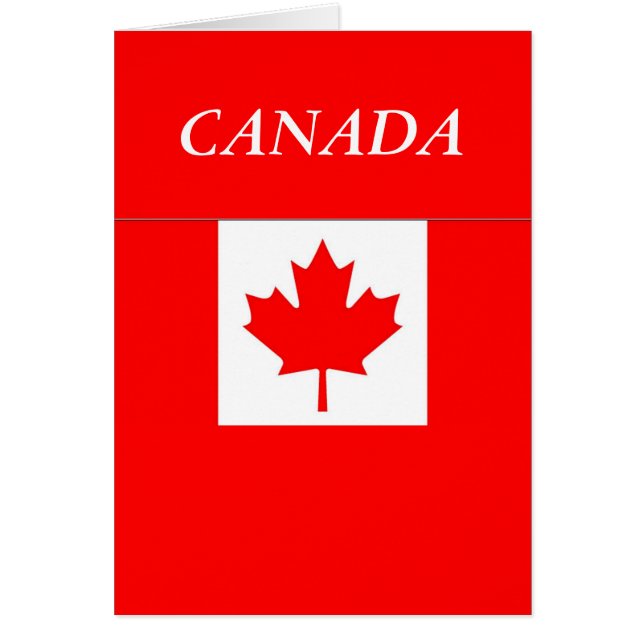 Vlag van Canada (Voorkant)