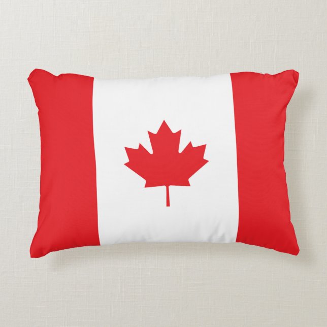 Vlag van Canada Accent Kussen (Voorkant)