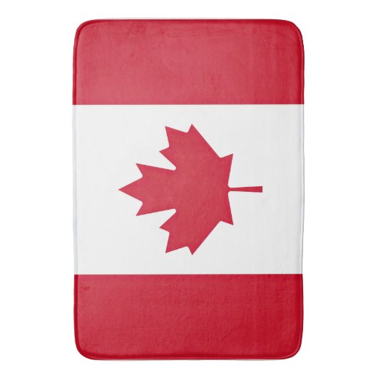 Vlag van Canada Badmat (Voorkant Verticaal)