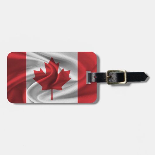 Vlag van Canada Bagagelabel (Voorkant horizontaal)