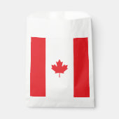 Vlag van Canada Bedankzakje (Voorkant)