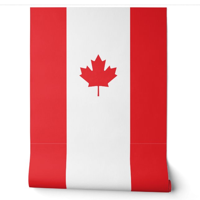 Vlag van Canada Behang (Afrollen)