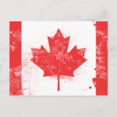 Vlag van Canada Briefkaart (Voorkant)