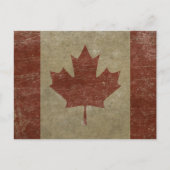  vlag van Canada Briefkaart (Voorkant)