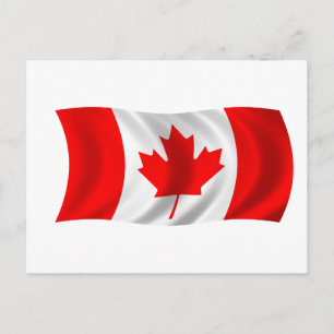 Vlag van Canada Briefkaart