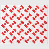 Vlag van Canada Cadeaupapier (Vlak)