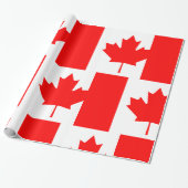 Vlag van Canada Cadeaupapier (Uitgerold)