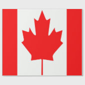 Vlag van Canada Cadeaupapier (Vlak)