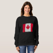 Vlag van Canada Canada Trui (Voorkant volledig)
