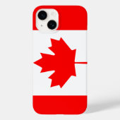 Vlag van Canada Case-Mate iPhone Case (Achterkant)