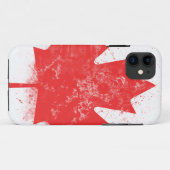 Vlag van Canada Case-Mate iPhone Case (Achterkant (horizontaal))