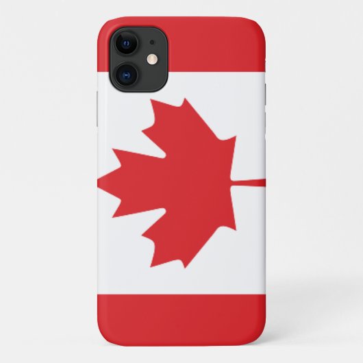 Vlag van Canada Case-Mate iPhone Case (Achterkant)