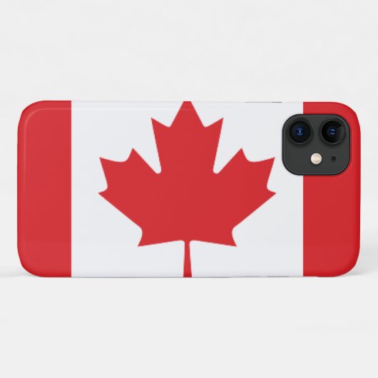 Vlag van Canada Case-Mate iPhone Case (Achterkant (horizontaal))