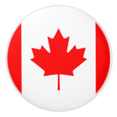 Vlag van Canada Ceramic Knob Keramische Knop (Voorkant)