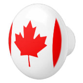 Vlag van Canada Ceramic Knob Keramische Knop (Rechts)