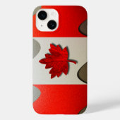 Vlag van Canada-Chroom door Shirley Taylor Case-Mate iPhone Case (Achterkant)