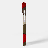 Vlag van Canada-Chroom door Shirley Taylor Case-Mate iPhone Case (Achterkant / Links)