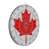 Vlag van Canada Dartbord (Voorkant Links)