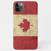Vlag van Canada Distressed Case-Mate iPhone Case (Achterkant)
