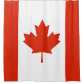 Vlag van Canada Douchegordijn (Voorkant)