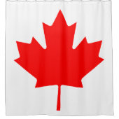 Vlag van Canada Douchegordijn (Voorkant)