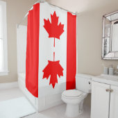 Vlag van Canada Douchegordijn (In situ)