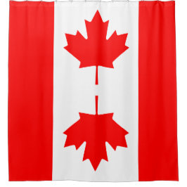 Vlag van Canada Douchegordijn