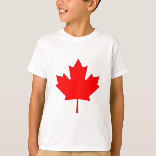 Vlag van Canada - Drapeau du Canada T-shirt (Voorkant)