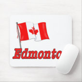 Vlag van Canada - Edmonton Muismat (Met muis)