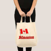 Vlag van Canada - Edmonton Tote Bag (Voorkant (product))