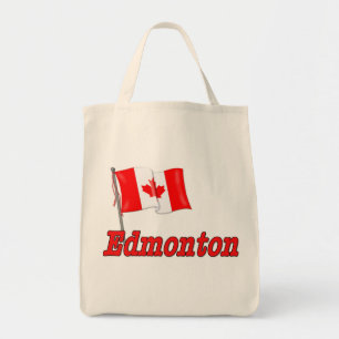 Vlag van Canada - Edmonton Tote Bag
