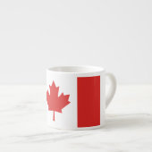 Vlag van Canada Espresso Kop (Voorkant rechts)
