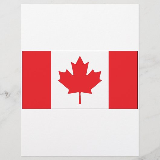 Vlag van Canada Flyer (Voorkant)