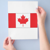 Vlag van Canada Flyer (Hand)