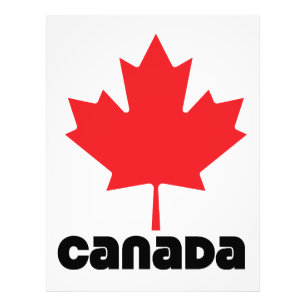 Vlag van Canada Foto Afdruk