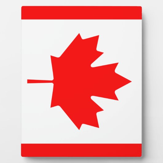 Vlag van Canada Fotoplaat (Voorkant)
