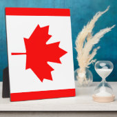 Vlag van Canada Fotoplaat (Zijkant)