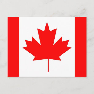 Vlag van Canada, Gelukkige Canada-dag Briefkaart