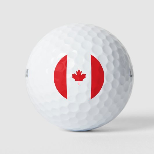 Vlag van Canada Golfballen (Voorkant)