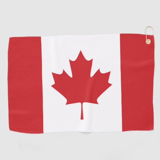 Vlag van Canada Golfhanddoek (Horizontaal)