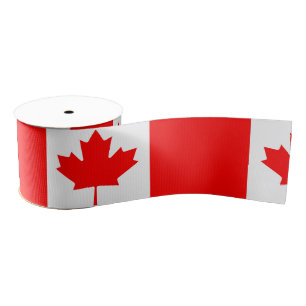 Vlag van Canada Grosgrain Lint