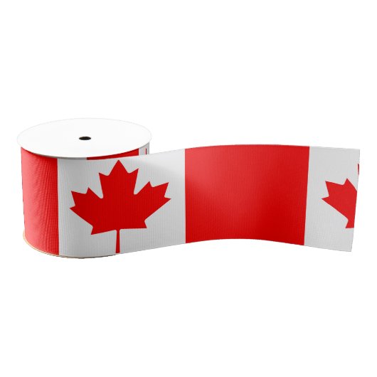 Vlag van Canada Grosgrain Lint (Spoel)