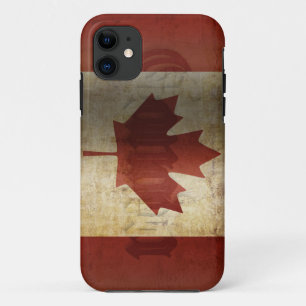 Vlag van Canada / Grunge... Hoesje-Mate Samsung Ga Case-Mate iPhone Case