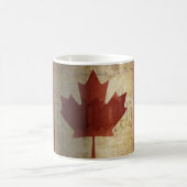 Vlag van Canada / Grunge... Koffiemok (Center)