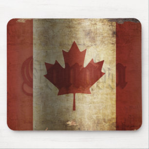Vlag van Canada / Grunge... Muismat